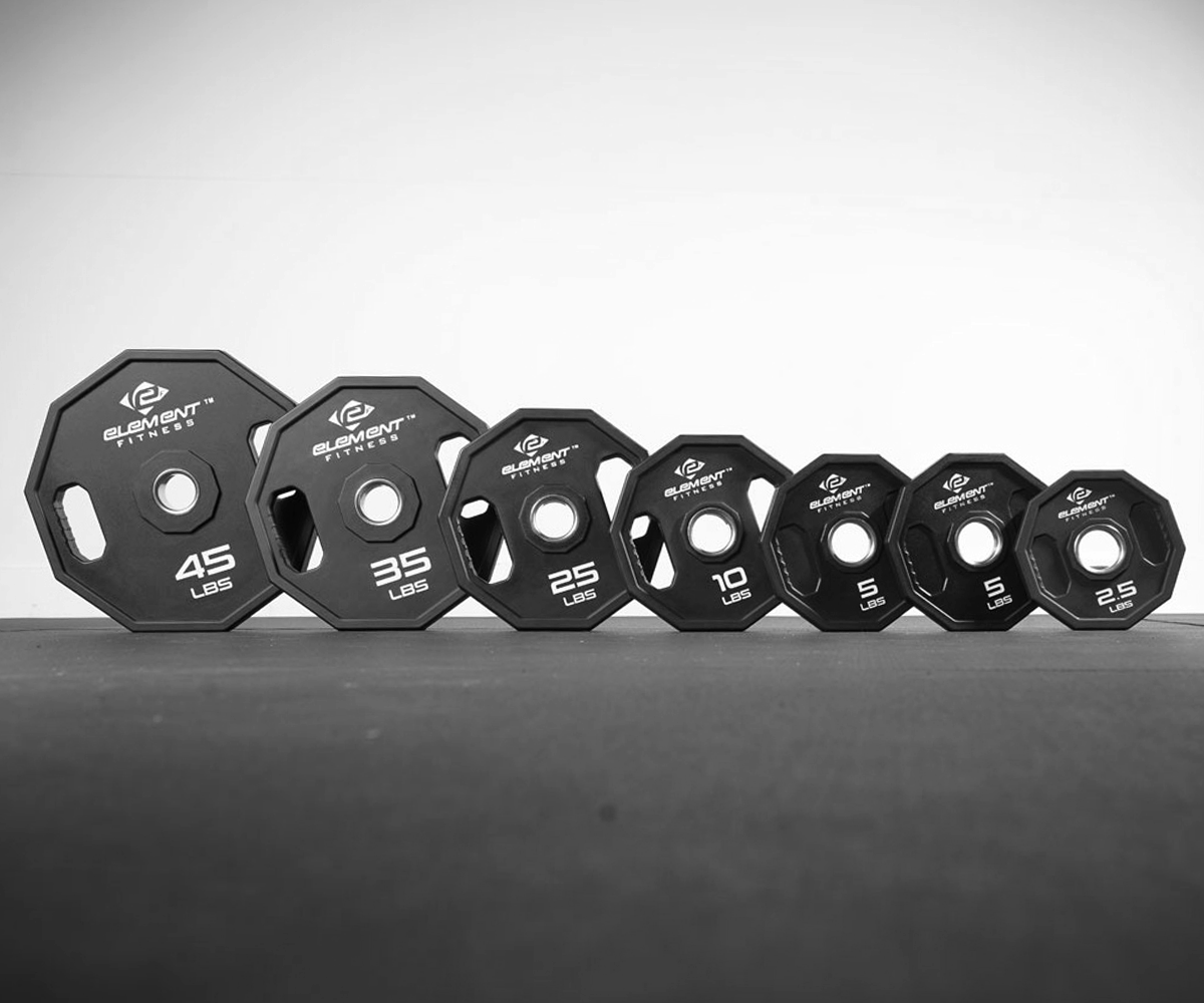 Ironax - XFT Functional Trainer/Half Rack with Urethane Plates Combo