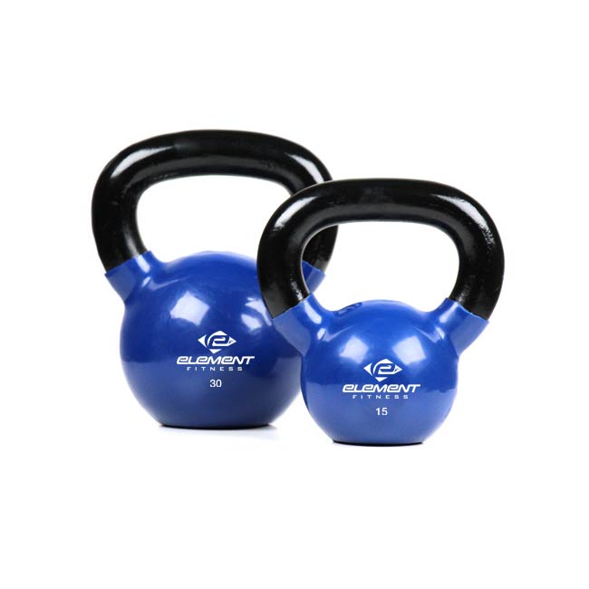 Element Fitness 08 lbs Vinyl Kettlebell Strength & Conditioning Canada.