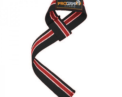 PRO-4 1 1/2" COTTON LIFTING STRAPS - BLACK Strength & Conditioning Canada.