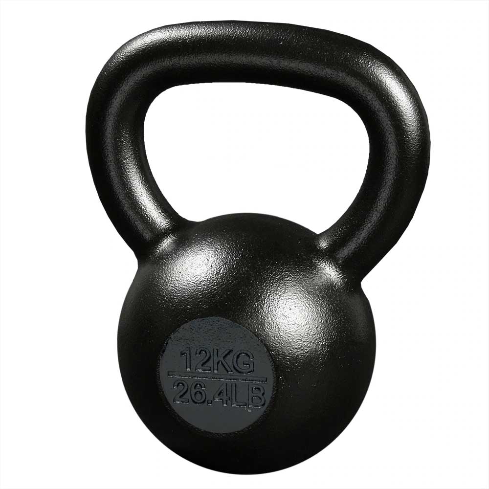 GL E-COATED CAST IRON KETTLEBELL 12KG / 26.4LBS