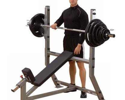 Pro Club Line Incline Olympic Bench SIB359G Strength Machines Canada.