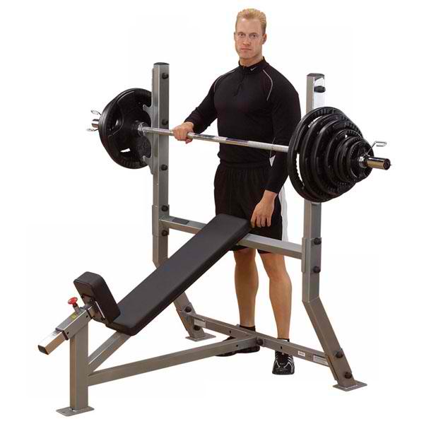 Pro Club Line Incline Olympic Bench SIB359G Strength Machines Canada.