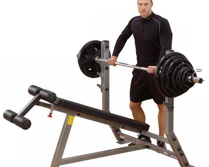 Pro Club Line Decline Olympic Bench SDB351G Strength Machines Canada.