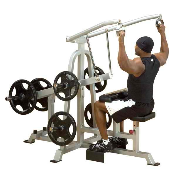 Body-Solid Leverage Lat Pulldown LVLA Strength Machines Canada.