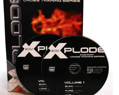 BOSU Xplode 2-DVD Set Fitness Accessories Canada.