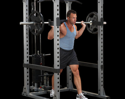 Body-Solid Pro Power Rack Set GPR378S Strength Machines Canada.