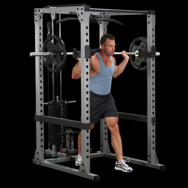 Body-Solid Pro Power Rack Set GPR378S Strength Machines Canada.