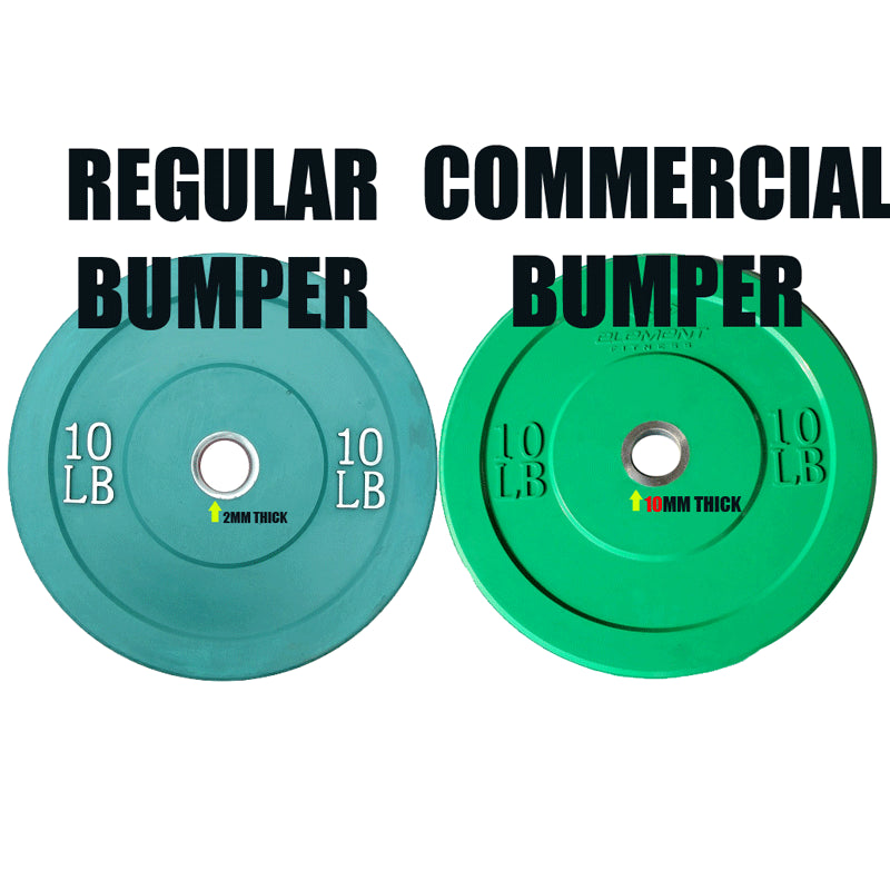 Element Commercial 45lbs Bumper Plate Strength & Conditioning Canada.