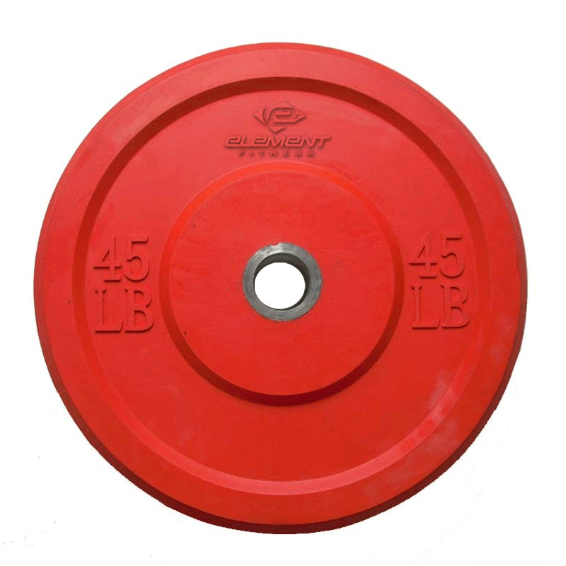 Element Commercial 45lbs Bumper Plate Strength & Conditioning Canada.