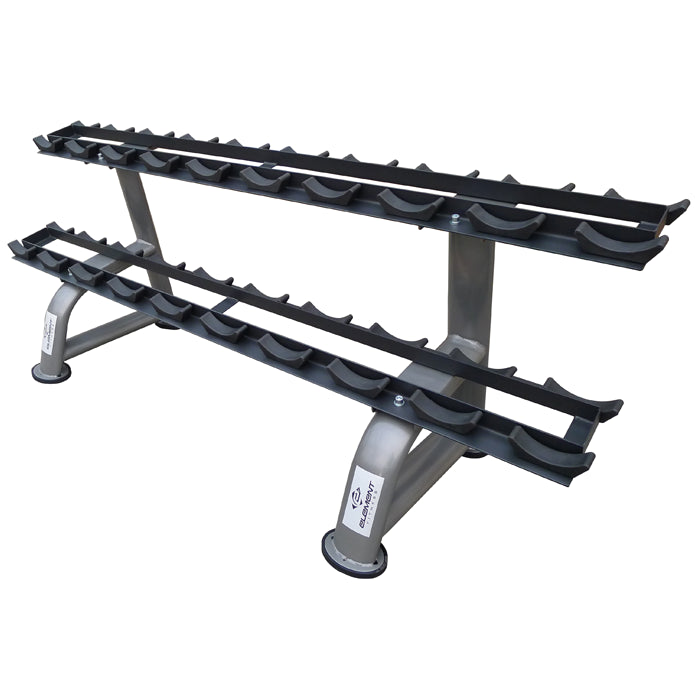 Element Fitness 5-50 Platinum Dumbbell Set with Stand Strength & Conditioning Canada.