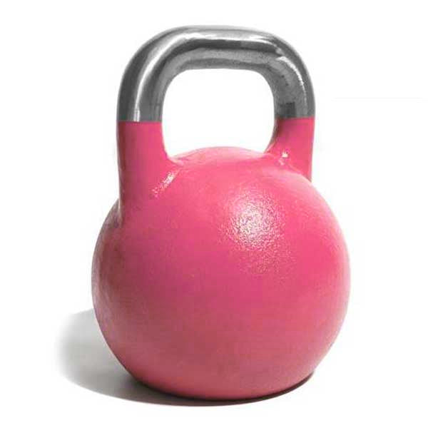 XM FITNESS 8kg Pink Competition Kettlebell Strength & Conditioning Canada.