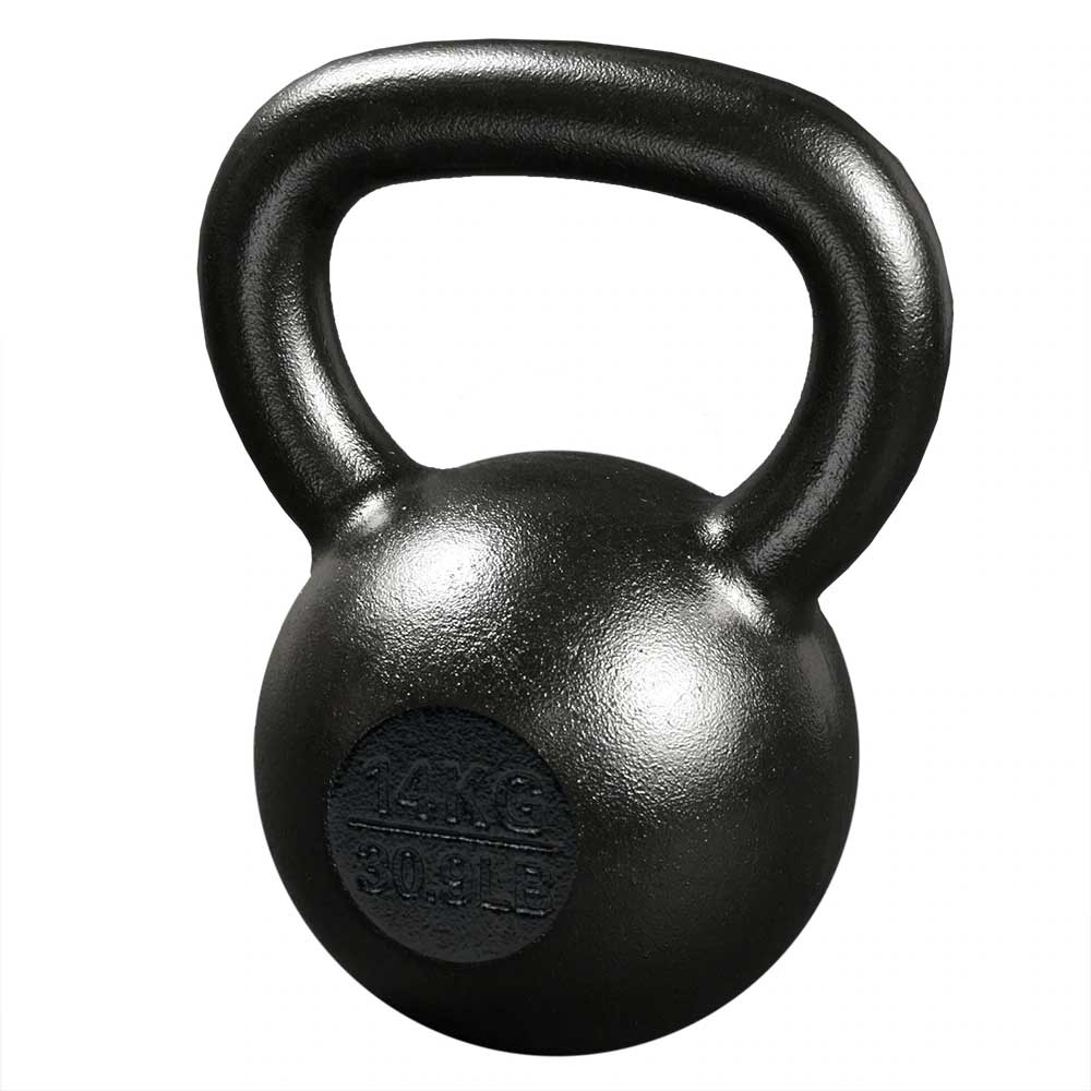 GL E-COATED CAST IRON KETTLEBELL 14KG / 30.9LBS