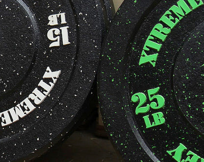 XM FITNESS 25lbs Crumb Rubber Bumper Plate Strength & Conditioning Canada.