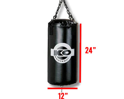 KO UNFILLED 25LBS PVC HEAVY BAG SHELL