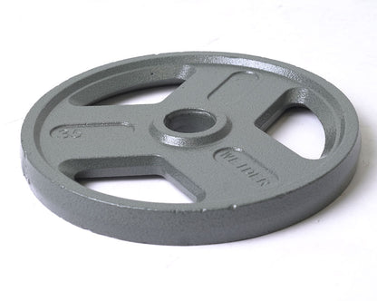 Weider - 35LB Hammertone Olympic Weight Plate - Gray