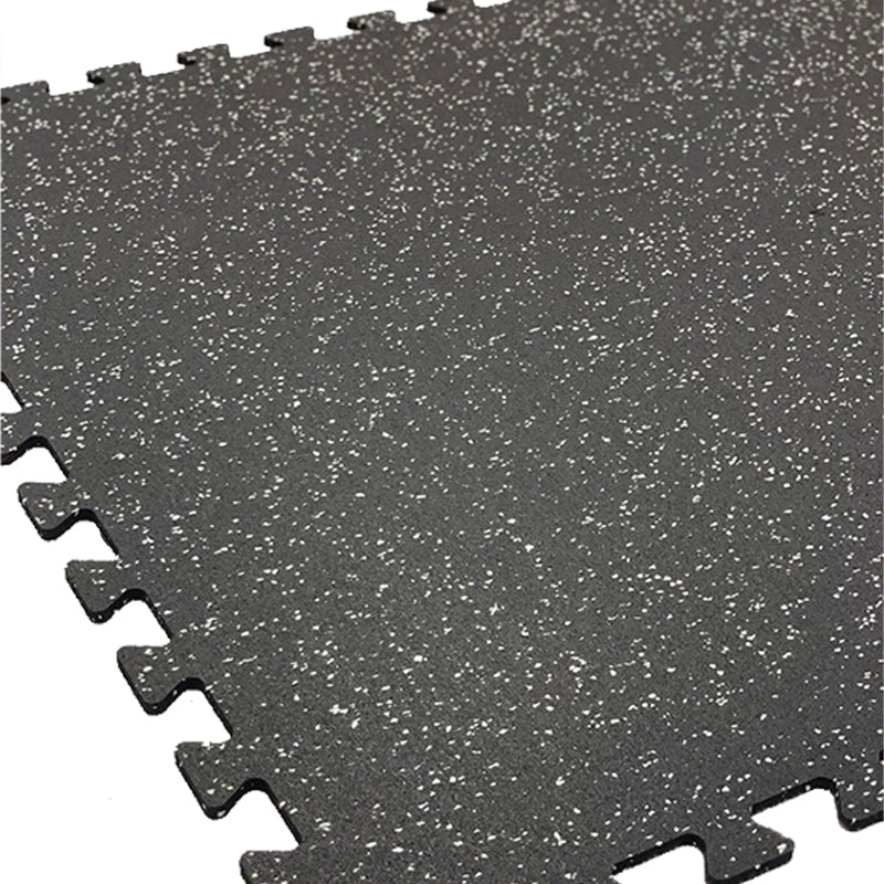 Gorilla Flooring 36" x 36" Interlocking Rubber Tile w/Speckle ECO