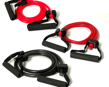 BB 3 RESISTANCE BANDS WITH 3 HANDLES SET