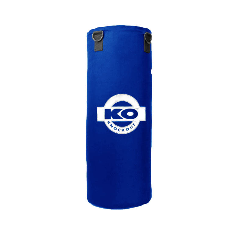 KO UNFILLED 50LBS CANVAS HEAVY BAG SHELL - BLUE