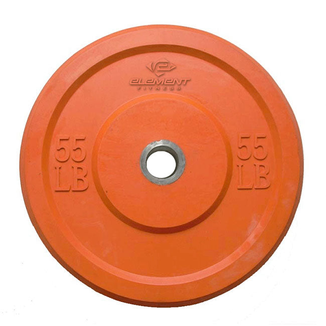 Element Commercial 55lbs Bumper Plate Strength & Conditioning Canada.