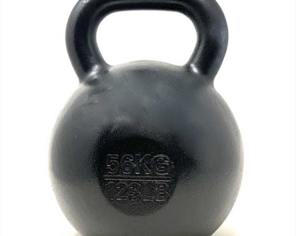 GL E-COATED CAST IRON KETTLEBELL 56KG / 123.5LBS