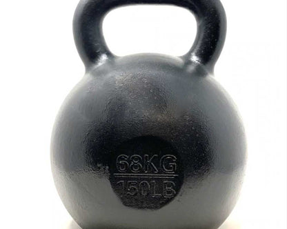 GL E-COATED CAST IRON KETTLEBELL 68KG / 149.9LBS