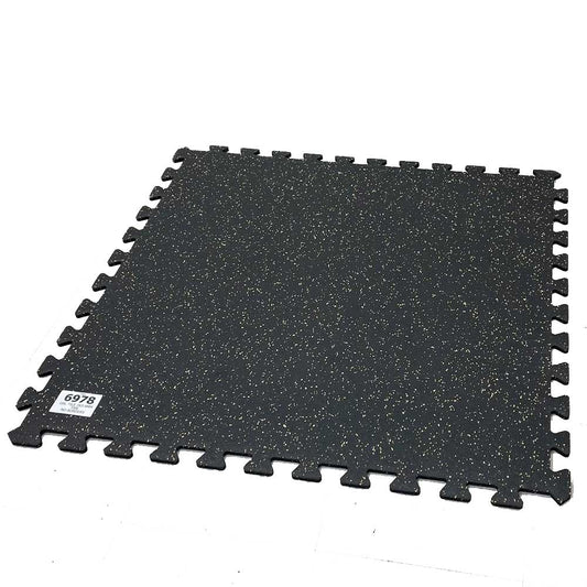 Gorilla Flooring 36" x 36" Interlocking Rubber Tile 9mm thick Tan