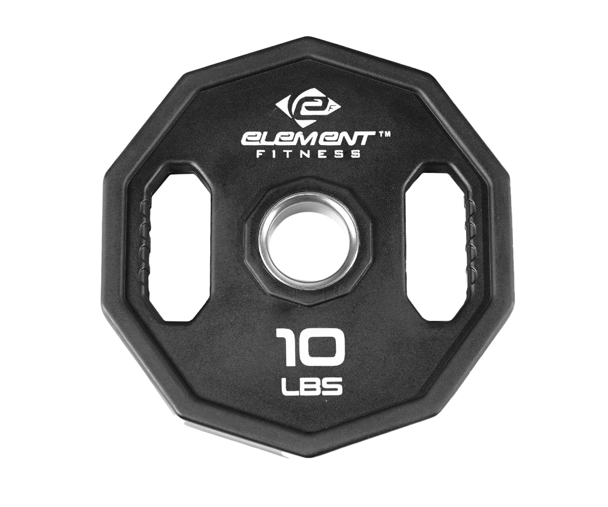 Element Fitness - Urethane 255lbs Olympic Set