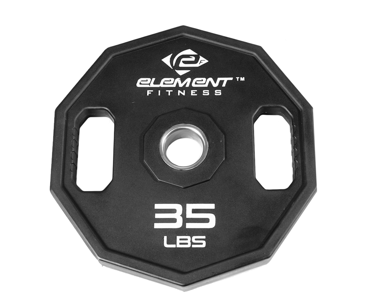 Element Fitness - Urethane 255lbs Olympic Set