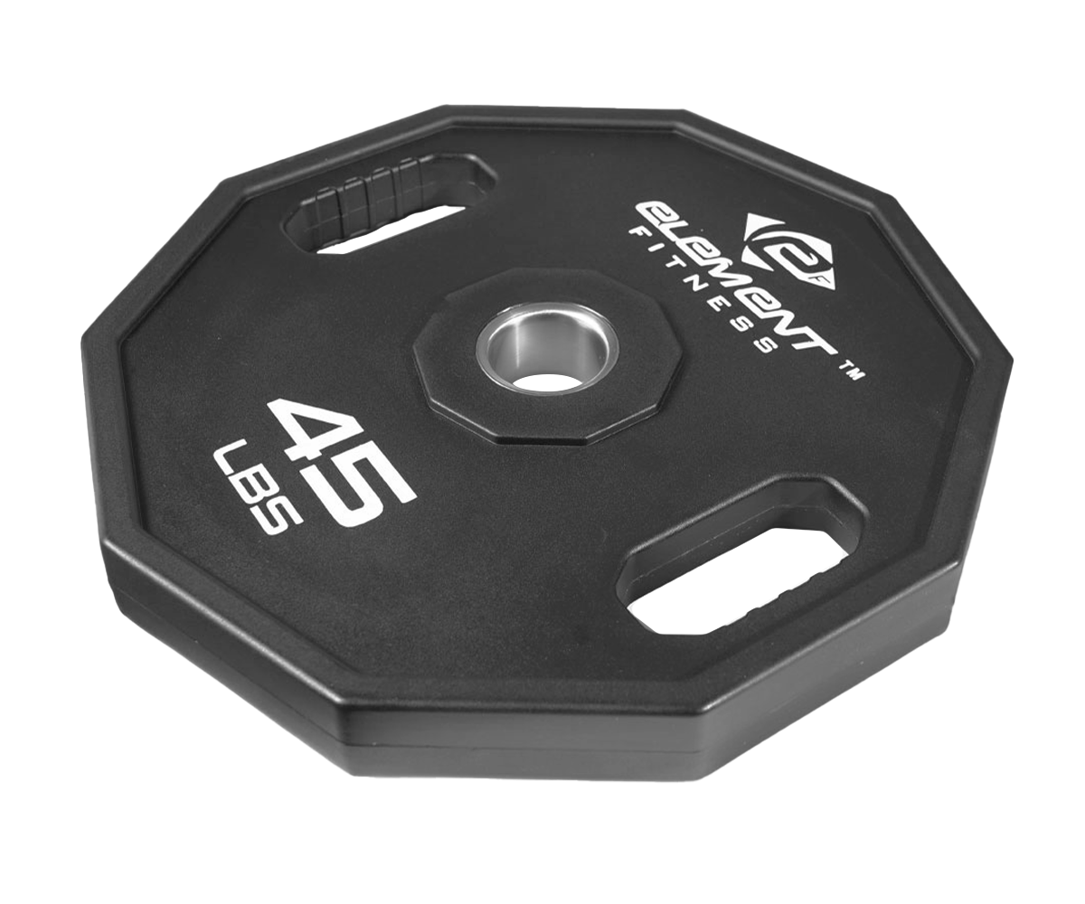 Element Fitness - Urethane 255lbs Olympic Set