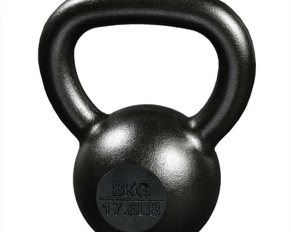 GL E-COATED CAST IRON KETTLEBELL 8KG / 17.6LBS