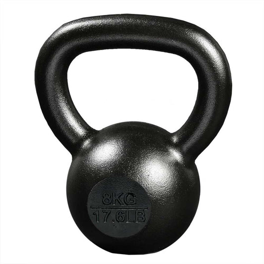 GL E-COATED CAST IRON KETTLEBELL 8KG / 17.6LBS