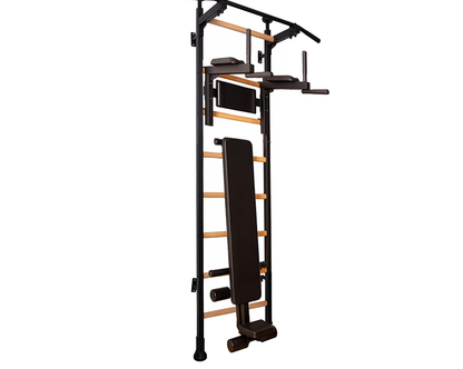 BenchK S5 Black - 521B with Workout Bench + Dip Bar