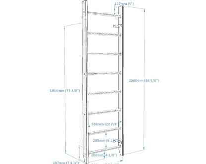 BenchK 100 Series 1 - Wall Bars