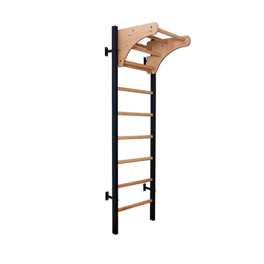 BenchK S2 Black - 211B with Wooden Pull-Up Bar