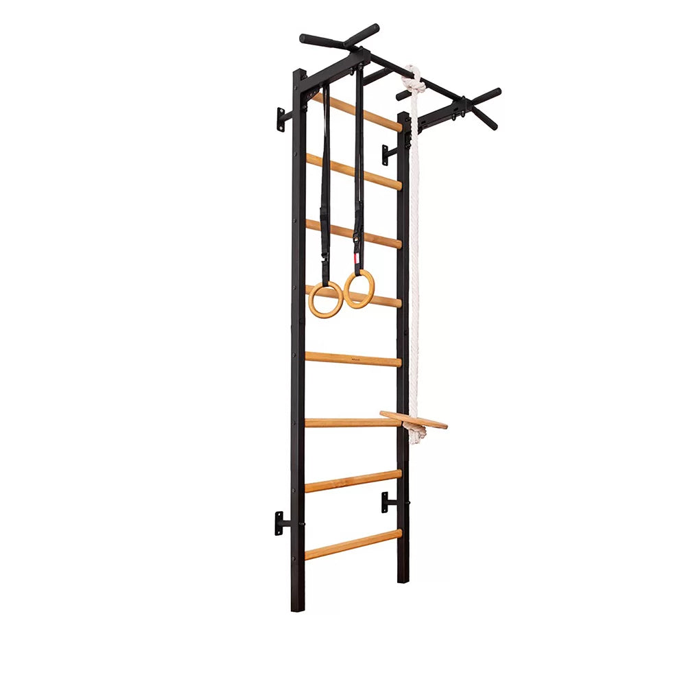 BenchK S2 Black - 221B with PB2B Steel Pull-Up Bar + Gymnastics Accessories