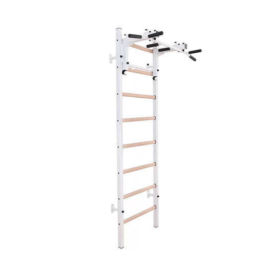 BenchK S2 White - 231W with PB3W Steel Pull-Up Bar