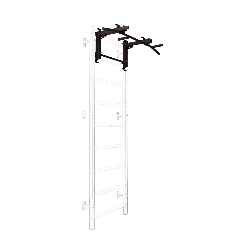 BenchK S7 Black - 733B with PB3B Steel Pull-Up Bar + Dip Bar & Workout Bench