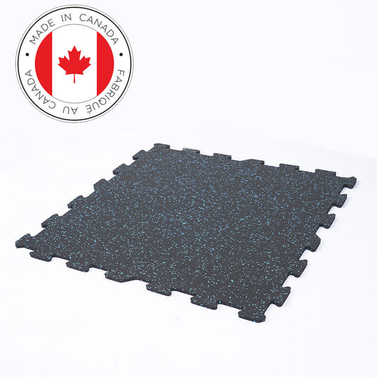 Gorilla 2 x 2 8mm Interlocking Rubber Tile - Blue V2