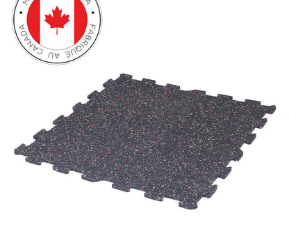 Gorilla 2 x 2 8mm Interlocking Rubber Tile - Canada - PACK OF 12