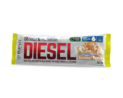 DIESEL® PROTEIN BAR 12 PACK - WHITE CHOCOLATE CARAMEL PEANUT