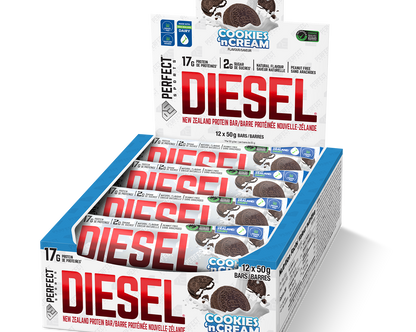 DIESEL® PROTEIN BAR 12 PACK - COOKIES 'N CREAM