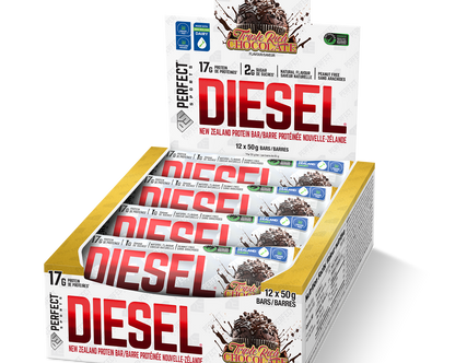 DIESEL® PROTEIN BAR 12 PACK - TRIPLE RICH CHOCOLATE