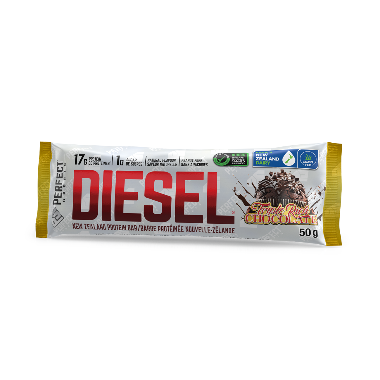 DIESEL® PROTEIN BAR 12 PACK - TRIPLE RICH CHOCOLATE