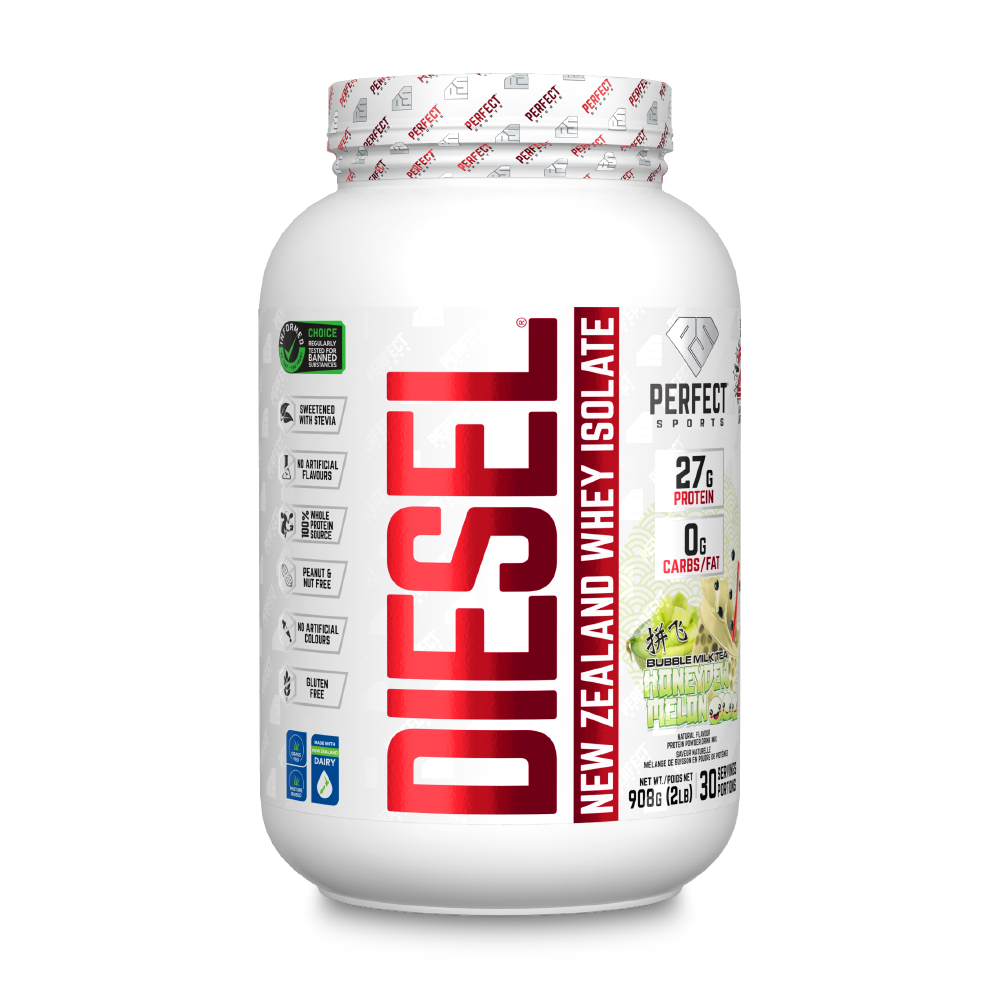 DIESEL® WHEY PROTEIN ISOLATE - HONEYDEW MELON BUBBLE MILK TEA FLAVOUR