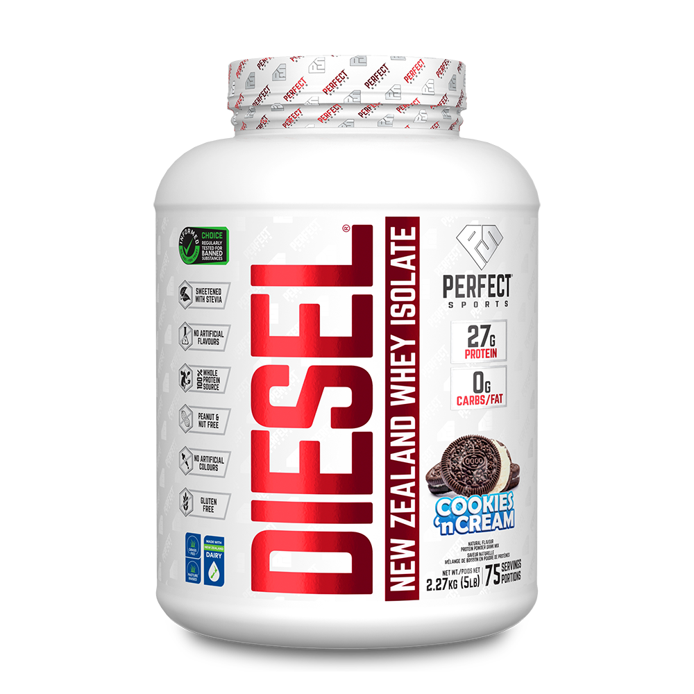 DIESEL® WHEY PROTEIN ISOLATE - COOKIES 'N CREAM FLAVOUR