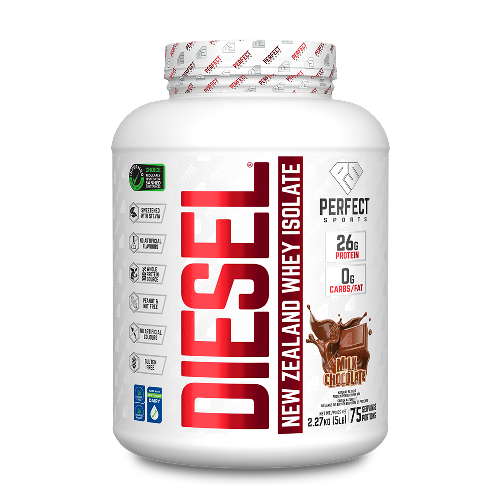 DIESEL® WHEY PROTEIN ISOLATE - MILK CHOCOLATE FLAVOUR