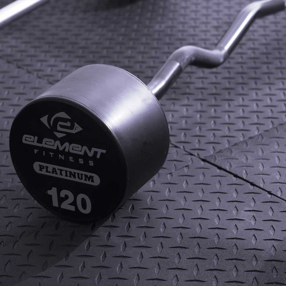 EL Platinum EZ Barbell 120lbs