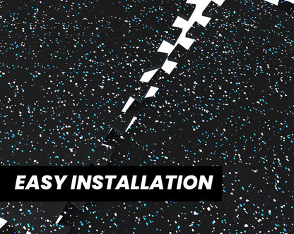 Gorilla 2 x 2 8mm Interlocking Rubber Tile - Blue Jay - Single or 12 Pack