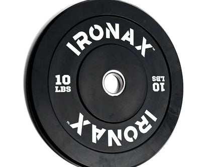 IRONAX ATHLETIC SERIES 10LBS COMMERCIAL BUMPER PLATE