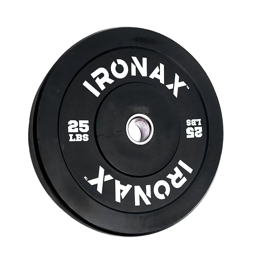 IRONAX ATHLETIC SERIES 25LBS COMMERCIAL BUMPER PLATE